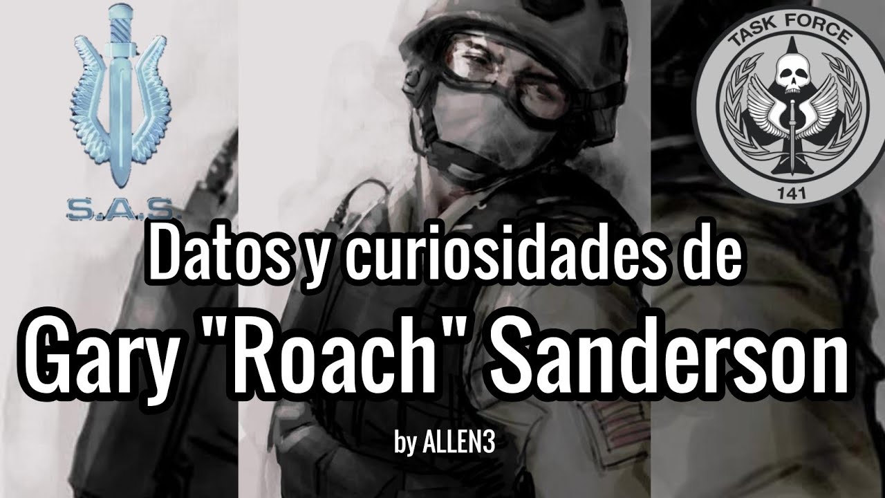 Roach Sanderson MW2 datos y curiosidades Call of Duty