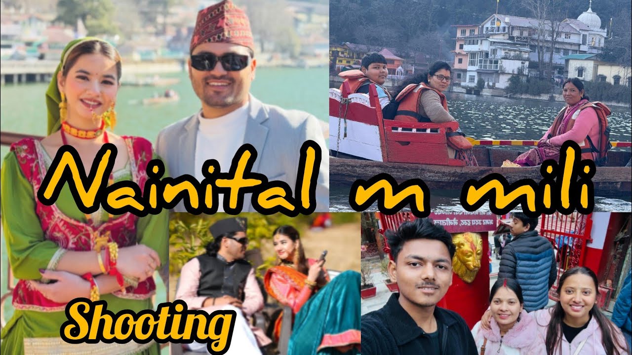 1st time dekhi kisi song ki shooting #nainital #viralvideo #youtube #lifestylevlog 