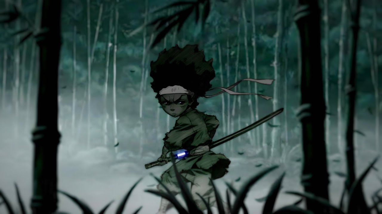 The Boondocks | Huey | Saliva Grey x Blckbrd - Monochrome