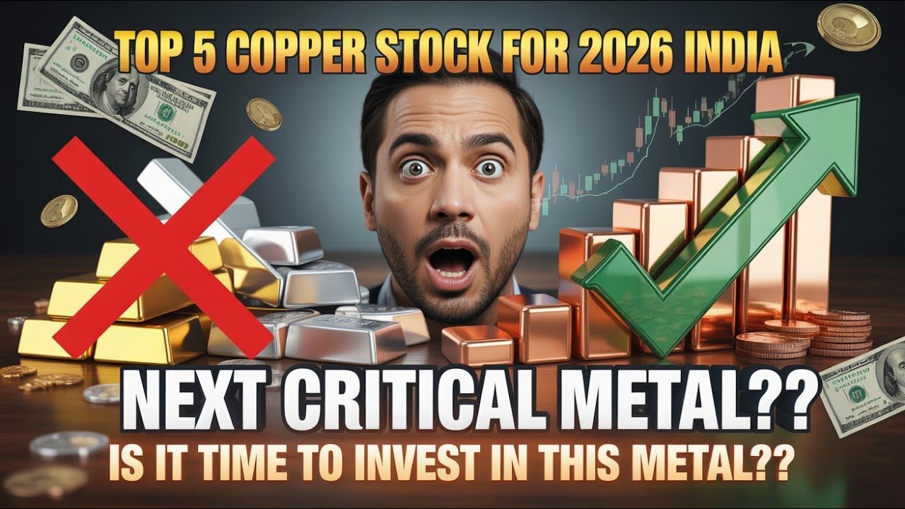 Top 5 Copper Stocks to Invest in India 2026 | Best Copper Stocks | Investiverse