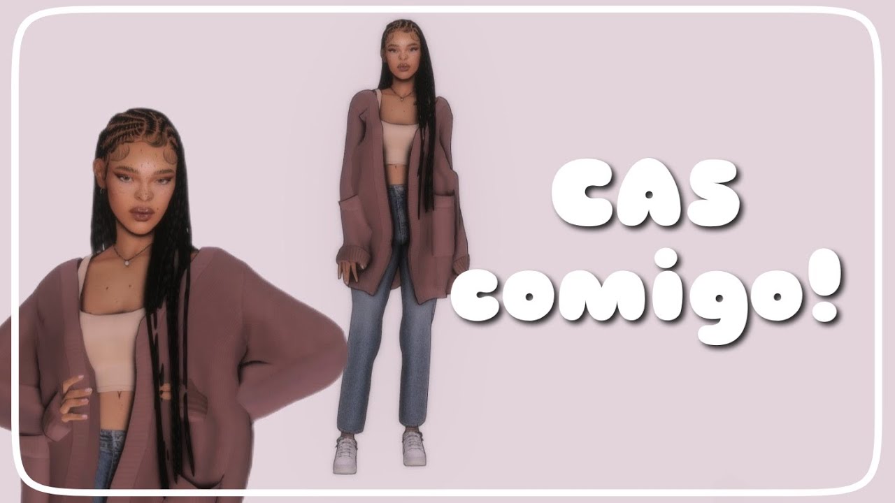 criando uma sim comigo + download | the sims 4