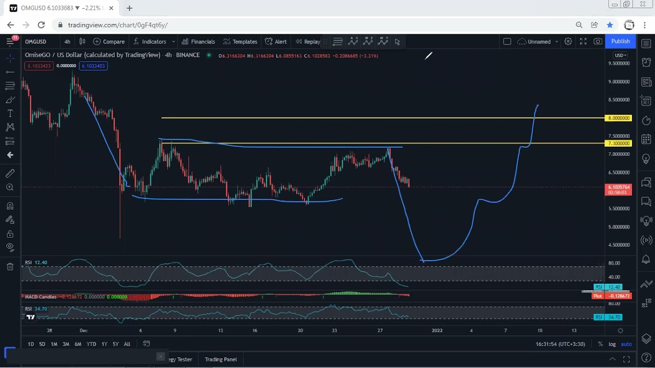 OMG Network - OMG Technical Analysis for December 29, 2021- OMG