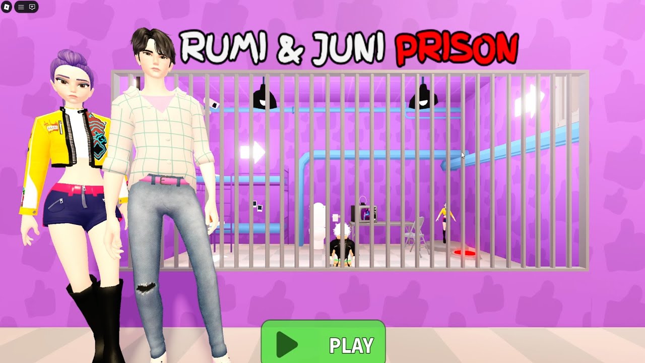 Me escapo de La Prision de Jumi y Juni! Completo Sin Comentarios #obby  #roblox