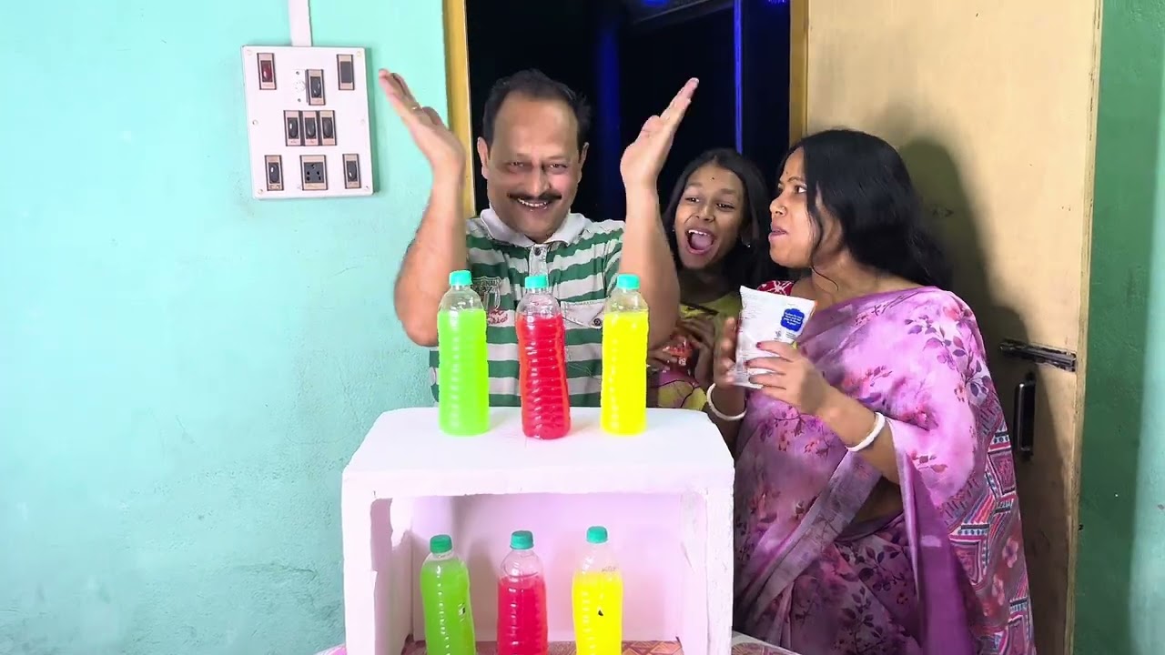 কালার মিলাও আর gift নেও😍Funny video 