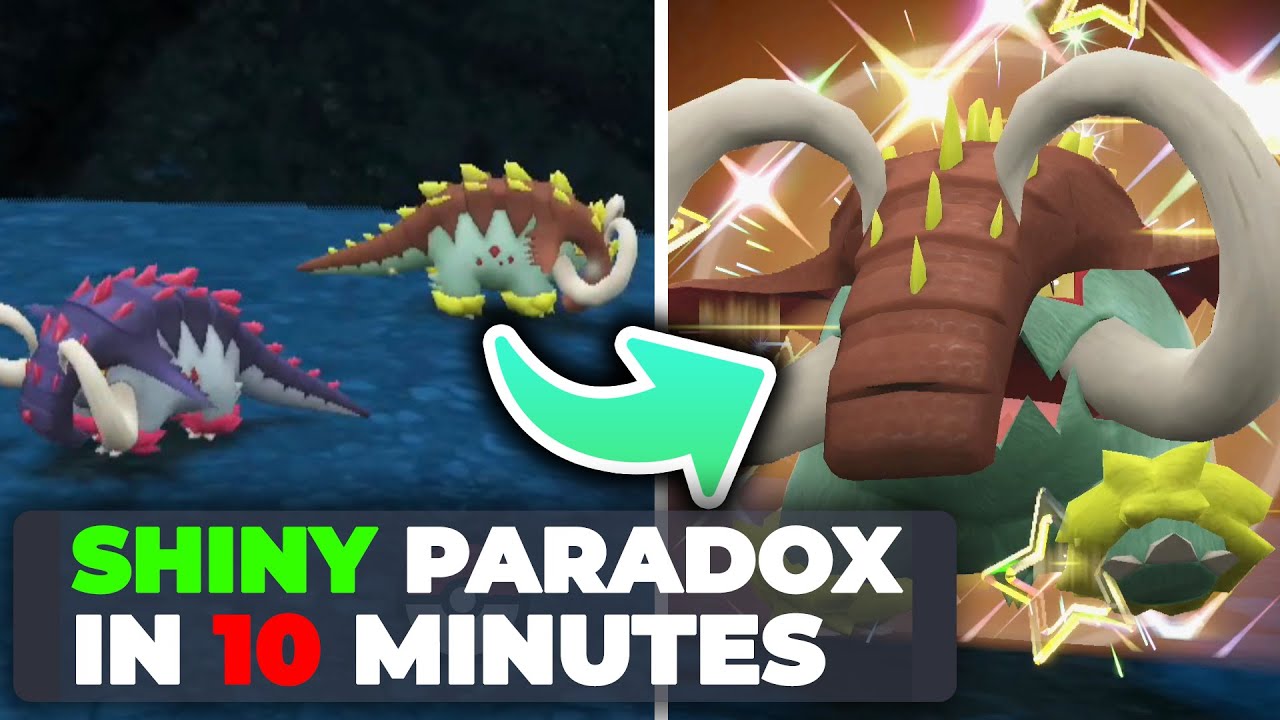 Catch SHINY Paradox In TEN Minutes - How To Shiny Hunt Paradox In Pokémon Scarlet & Violet