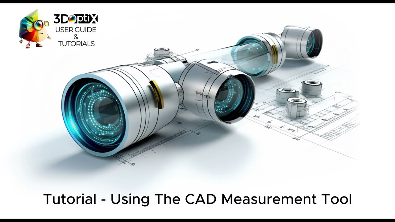 3DOptix Tutorial - Using The CAD Measurement Tool