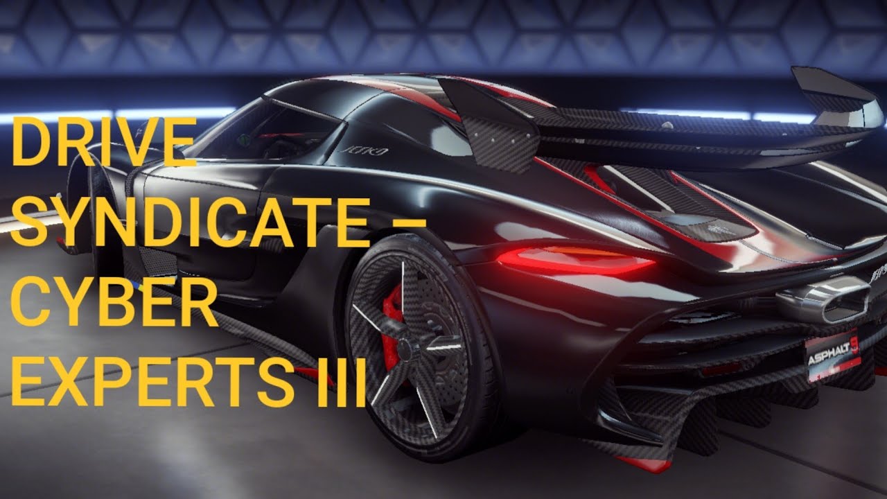 Asphalt 9 Drive Syndicate - Cyber Experts III - Koenigsegg Jesko event