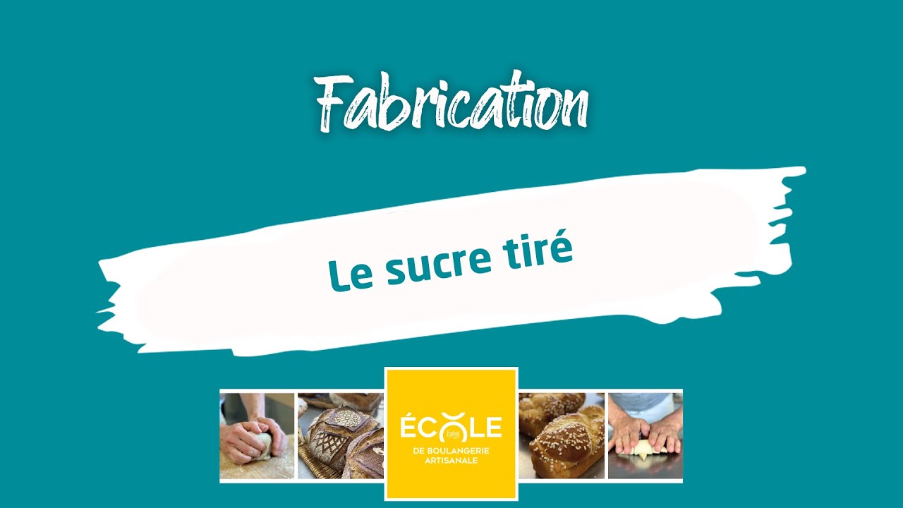 Le&ccedil;on de sucre tir&eacute; par St&eacute;phane Glacier (Meilleur Ouvrier de France 2000)