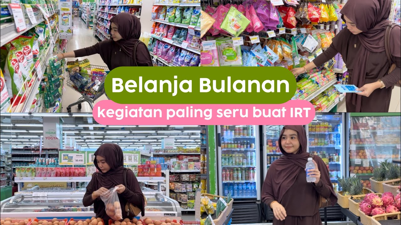 Setelah Rehat 2 Bulan, Ngonten Lagi Bulan Ini . #groceryshopping #belanjabulanan 