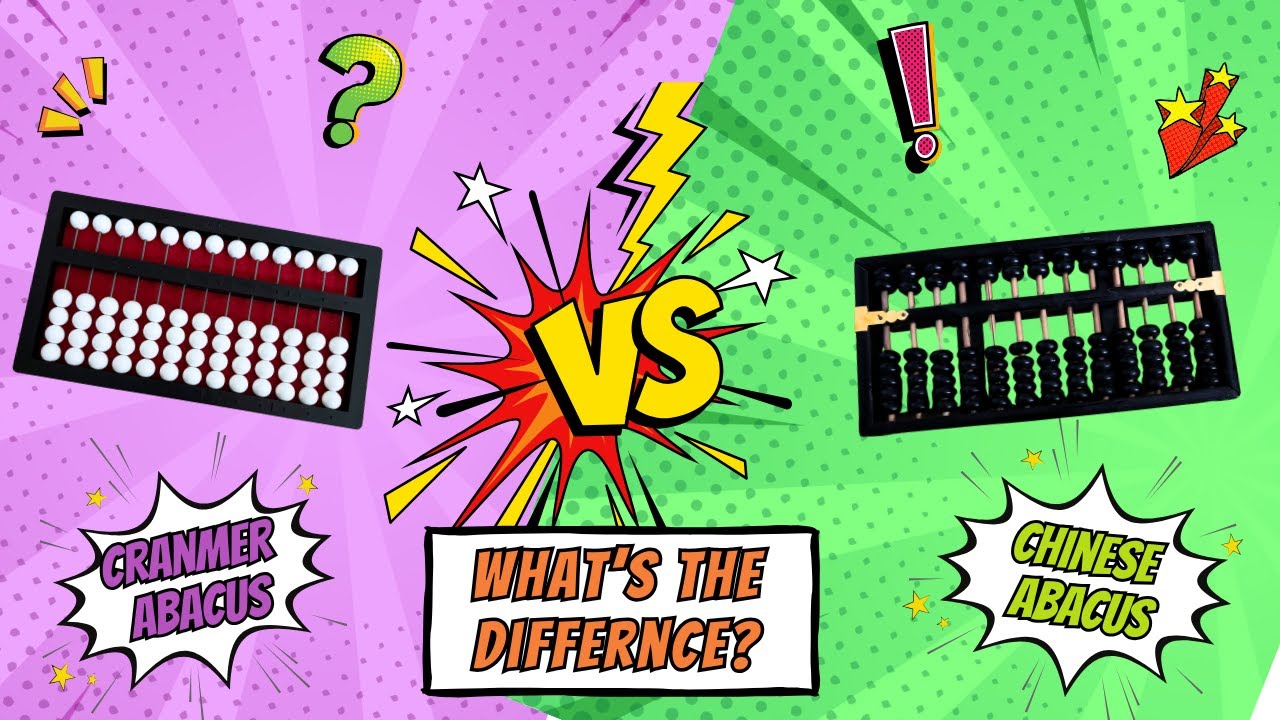 Cranmer Abacus vs. Chinese Abacus