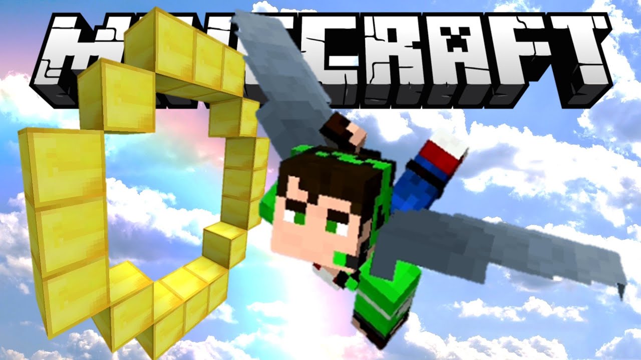 I BELIEVE I CAN GLIDE! | Elytra Flying Challenge (Minecraft Mini-Game)