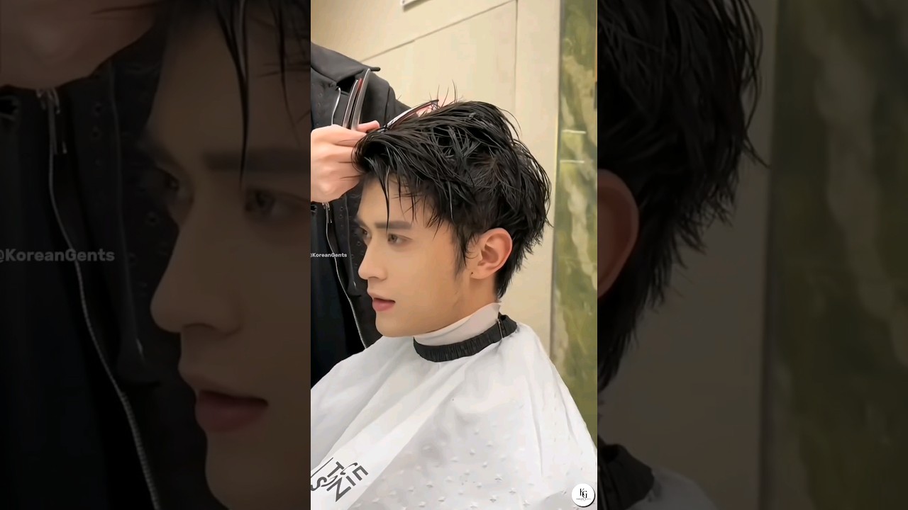 This hairstyle 🇰🇷 | Korean Men's Hairstyles #shorts #viral #trending #hairstyle #haircut #hairstyles