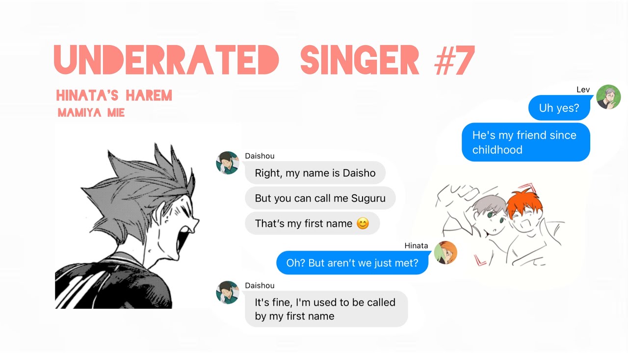 Underrated singer #7 | Hinata Harem