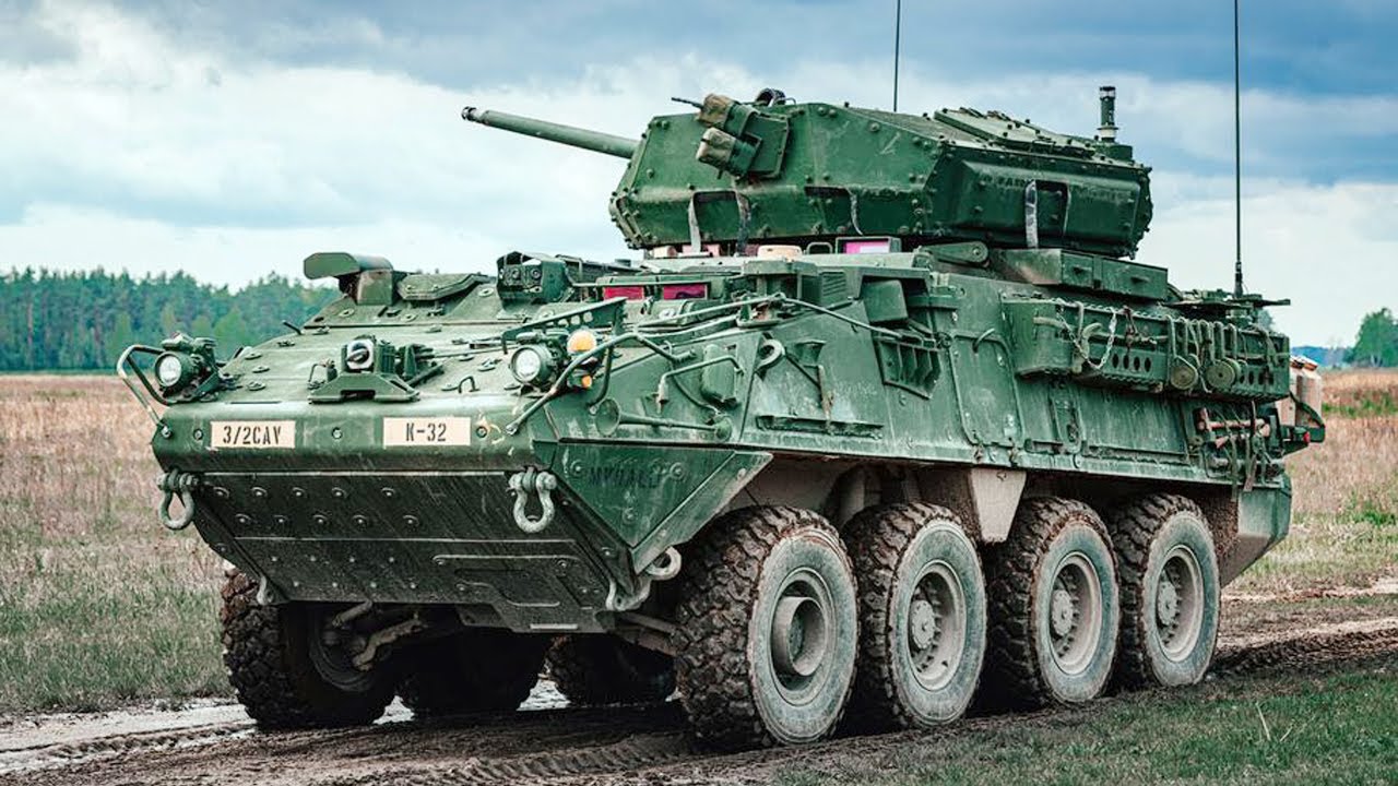 Meet the STRYKER US Army&rsquo;s Badass Armored Fighting Vehicle