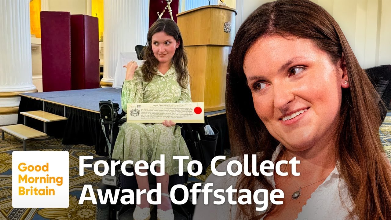 Disability Activist Denied Access to Stage at Award Ceremony