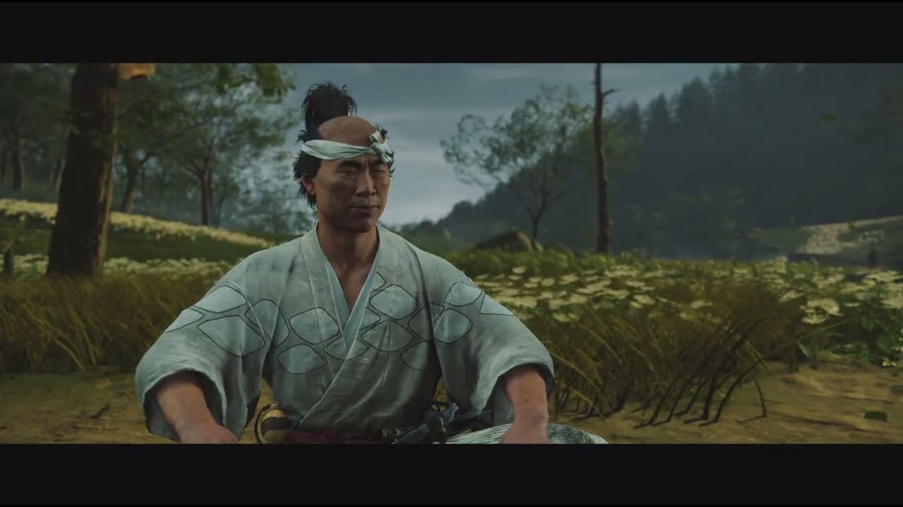 Ghost of Yōtei - Smiling Yoshttomo and a Memory
