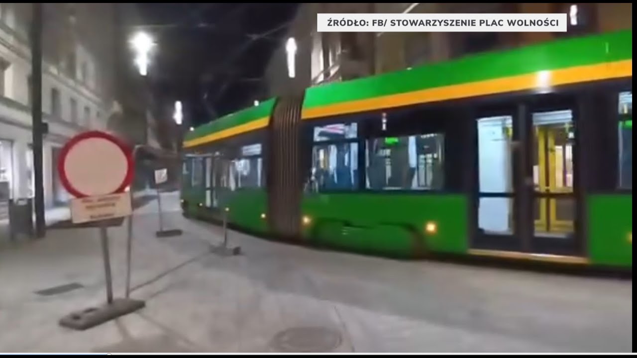 Upiorne zgrzyty, czyli tramwaj nocą