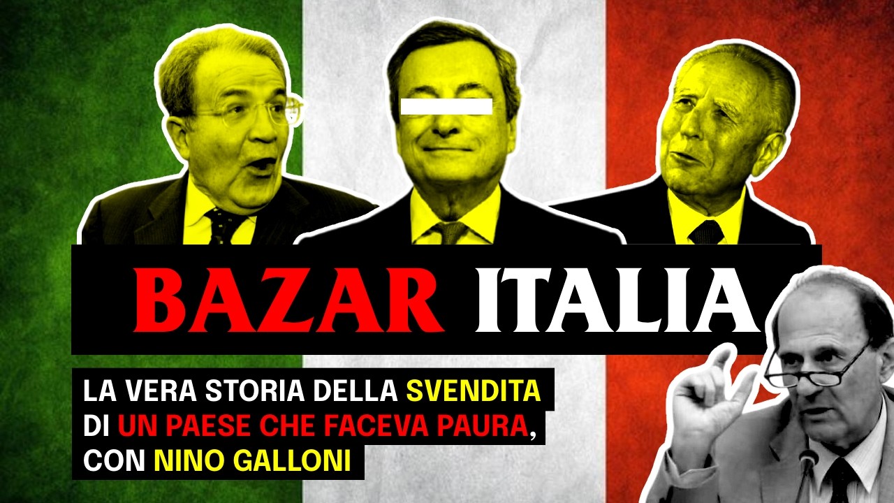 SVENDITA ITALIA: cos&igrave; hanno deindustrializzato il nostro paese (Nino Galloni)