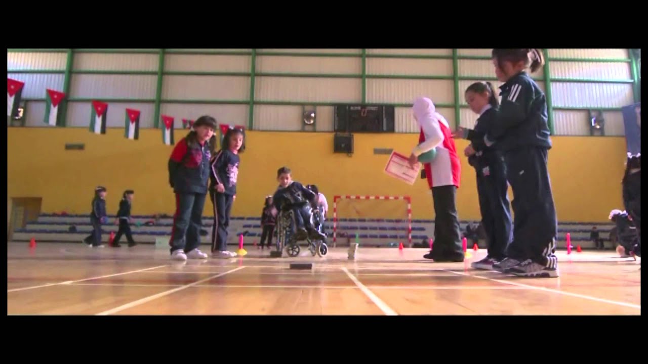 Disabled Children Get Into Sport In Jordan