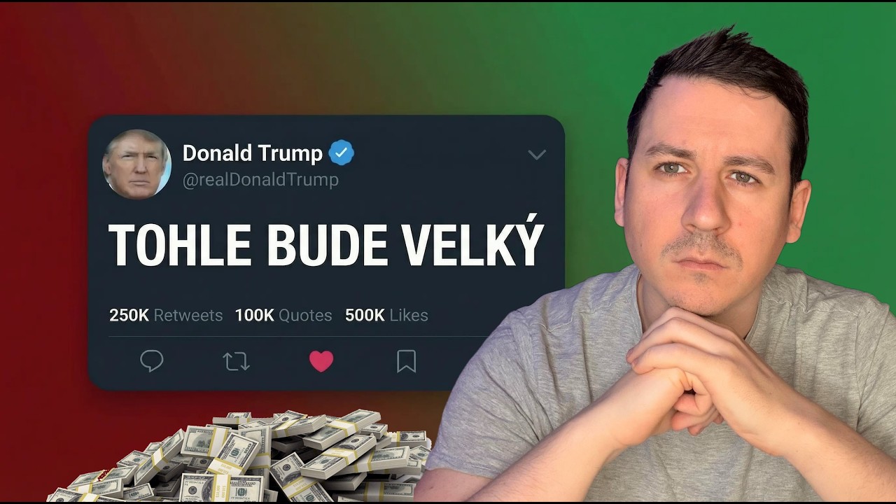 TRUMP Spustí Největší TSUNAMI pro TRH 2026 (Tohle bude velký)