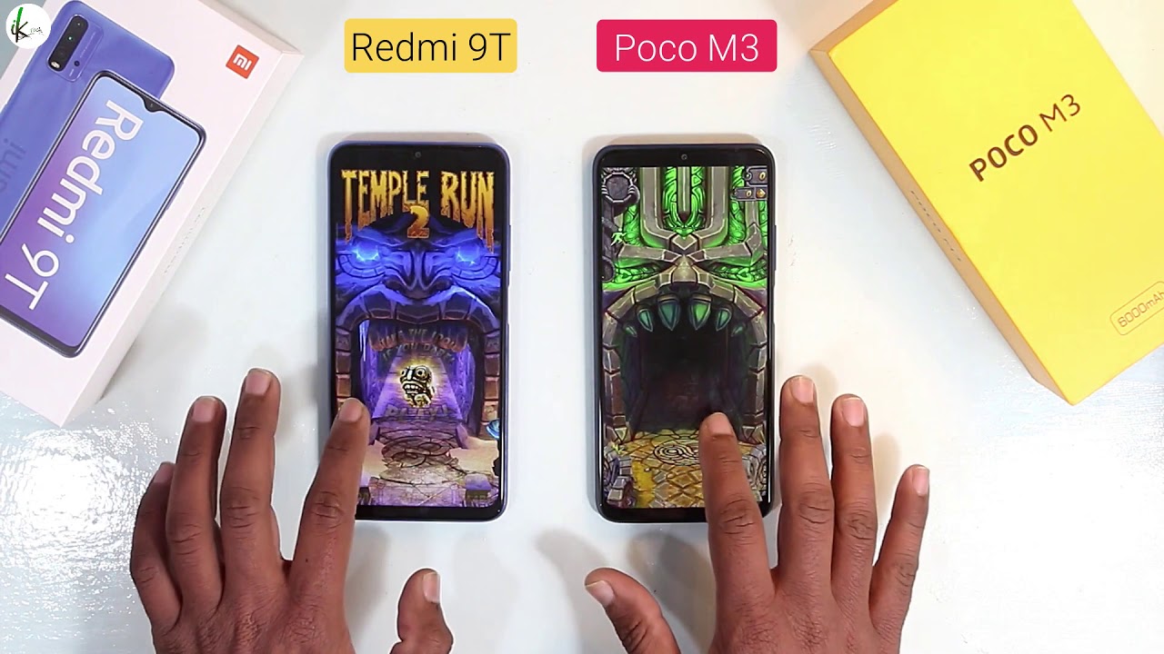 Redmi 9T Vs Poco M3 Comparison & Speed Test 🔥🔥