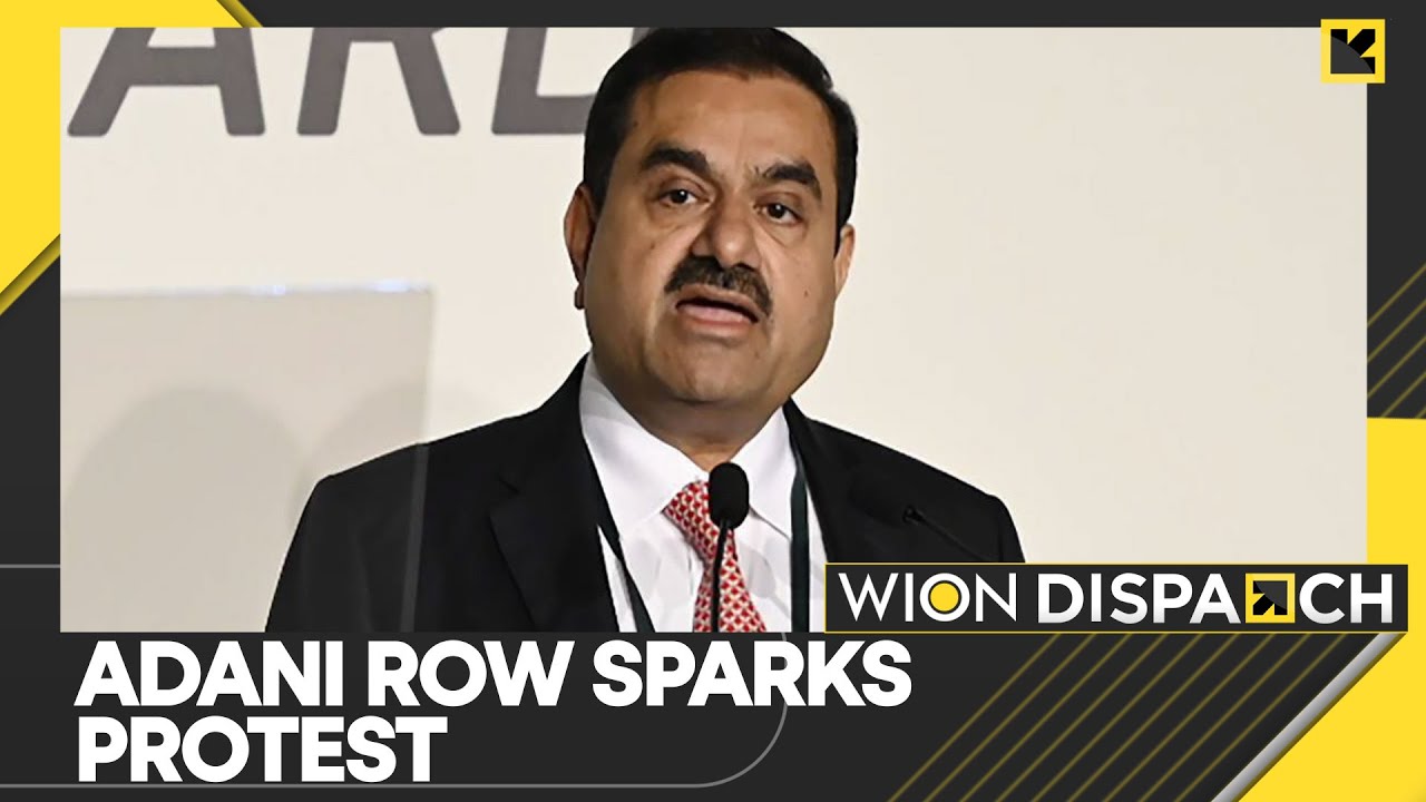 Adani row sparks protest, Parliament suspended again | WION Dispatch | World News | English News