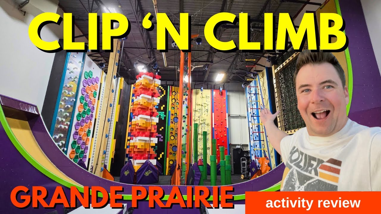 Clip N’ Climb Grande Prairie – Full Tour, Pricing, Kids Sessions & How It Works