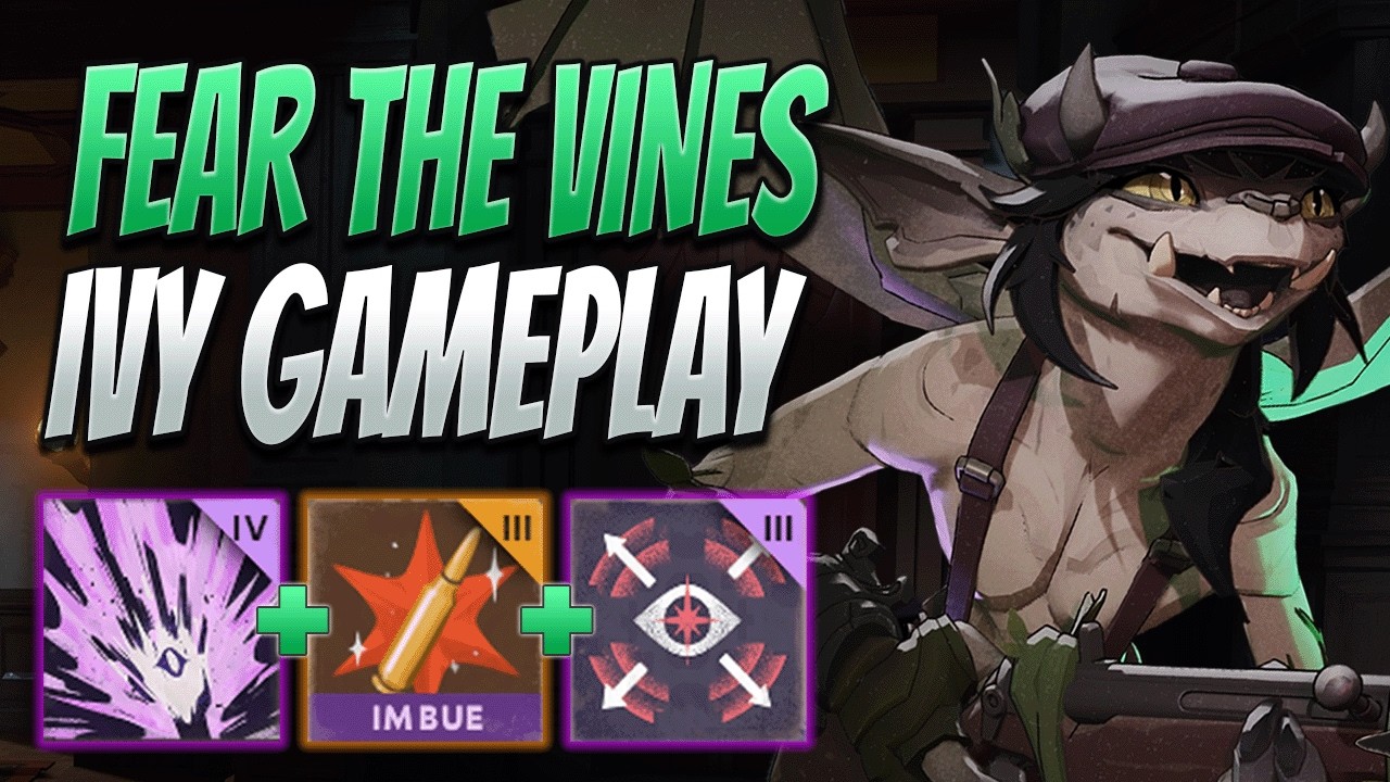 THE VINES ARE EVERYWHERE! Ivy Gameplay | Deadlock