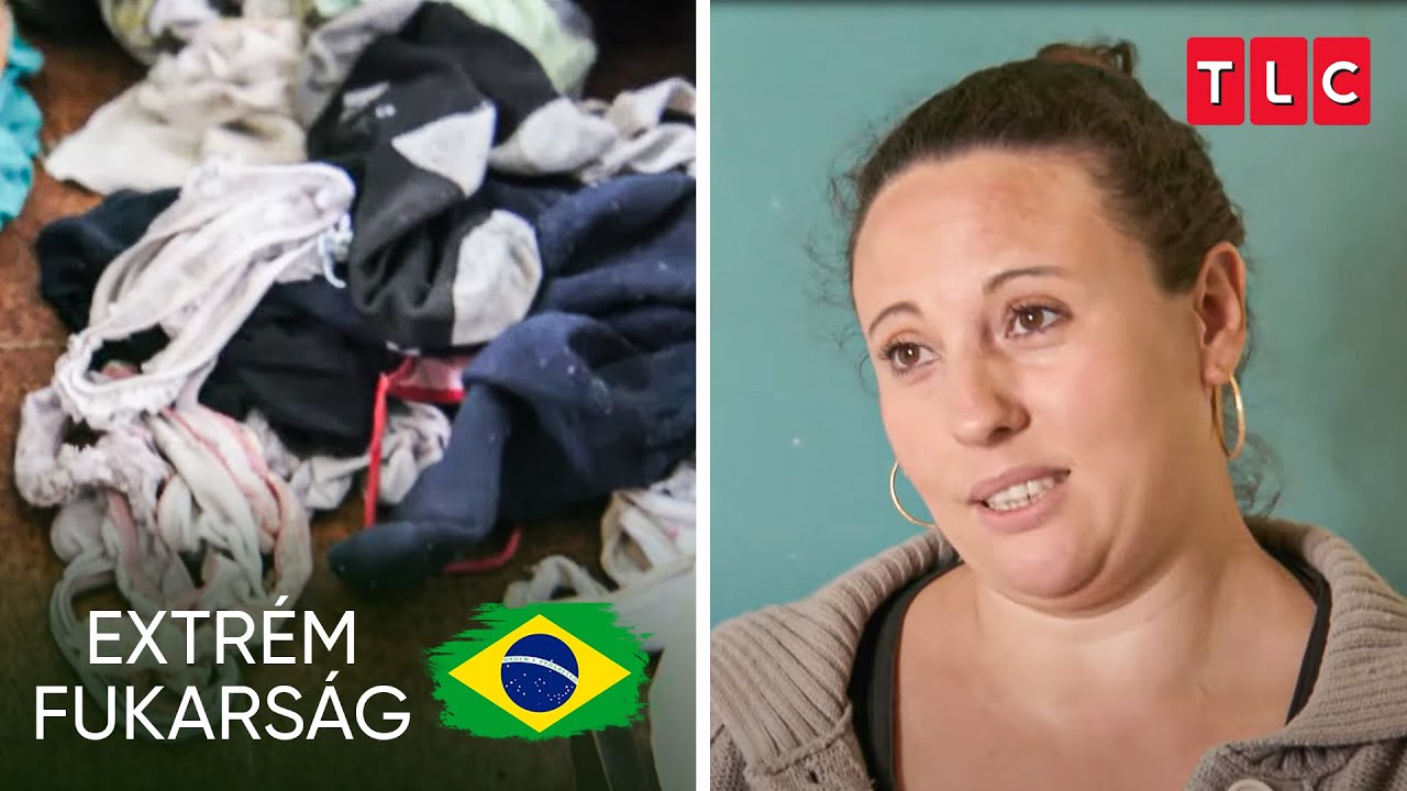 Egy nő 5 hónapig nem mossa a fehérneműjét? | Extrém fukarság - Brazília