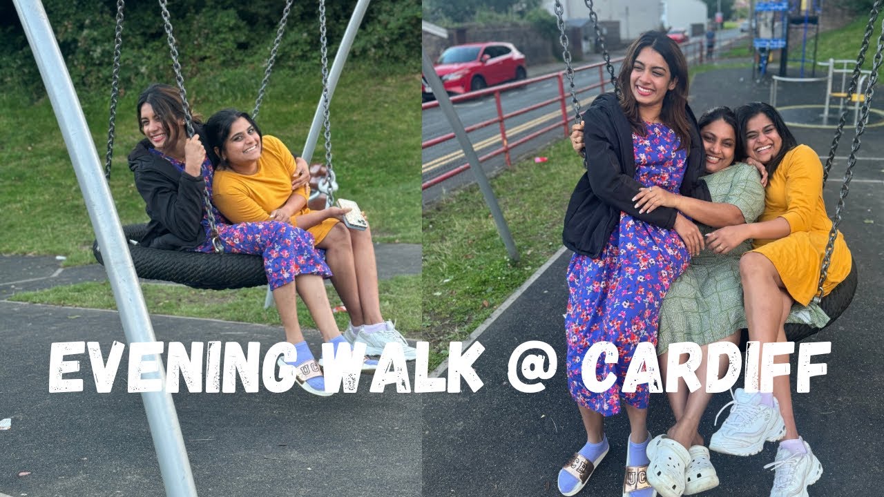 Evening Walk @ Cardiff | London Night Life | Shimna Abeesh