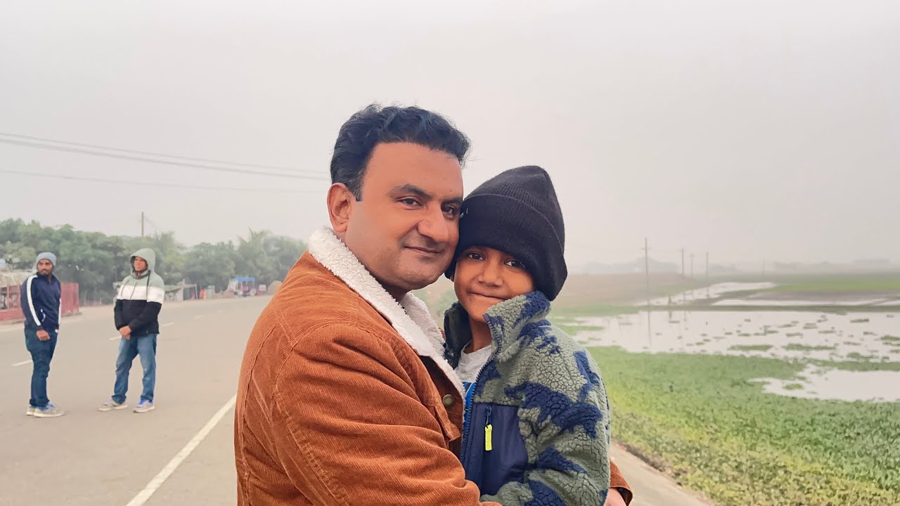 কড়া শীতের মধ্যে ইটনা জিরো পয়েন্টে ঘুরতে এলাম ।। আমার লাইফের সর্বোচ্চ শীত উপভোগ করলাম মিঠামইন এসে 