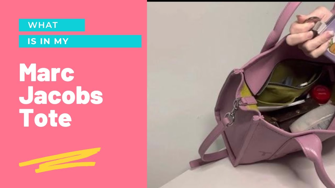What’s In My Bag? Marc Jacobs The Tote Bag (Medium in Lilas)