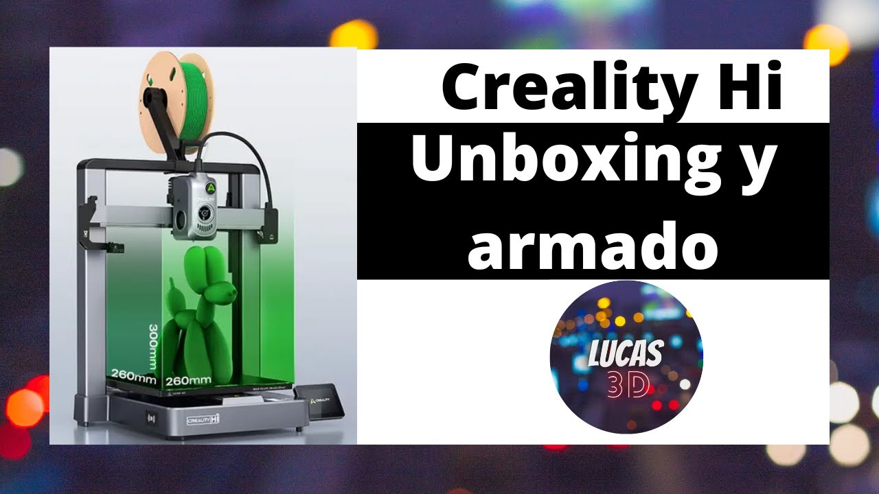 💥Unboxing y Armado Creality HI🔥 #creality3d #crealityprint #crealityk1
