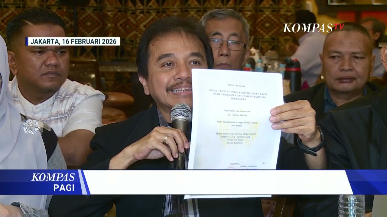 Penjelasan Roy Suryo soal Hasil Penelitian skripsi Jokowi, Oegroseno  Eggi Dapat SP3