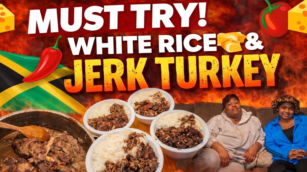Good Food & Family Chit Chat Pt 1| Jerk Turkey & Rice 🇯🇲