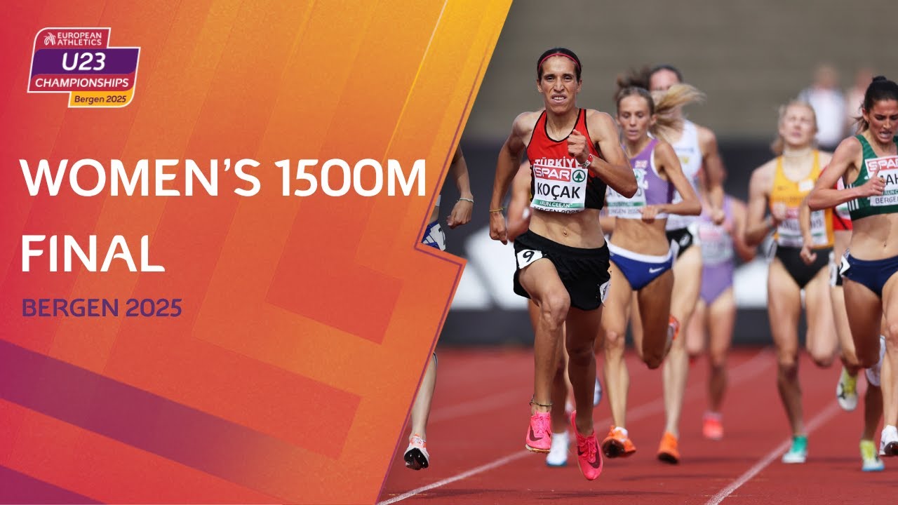 Women's 1500m Final | Bergen 2025 U23 Championships