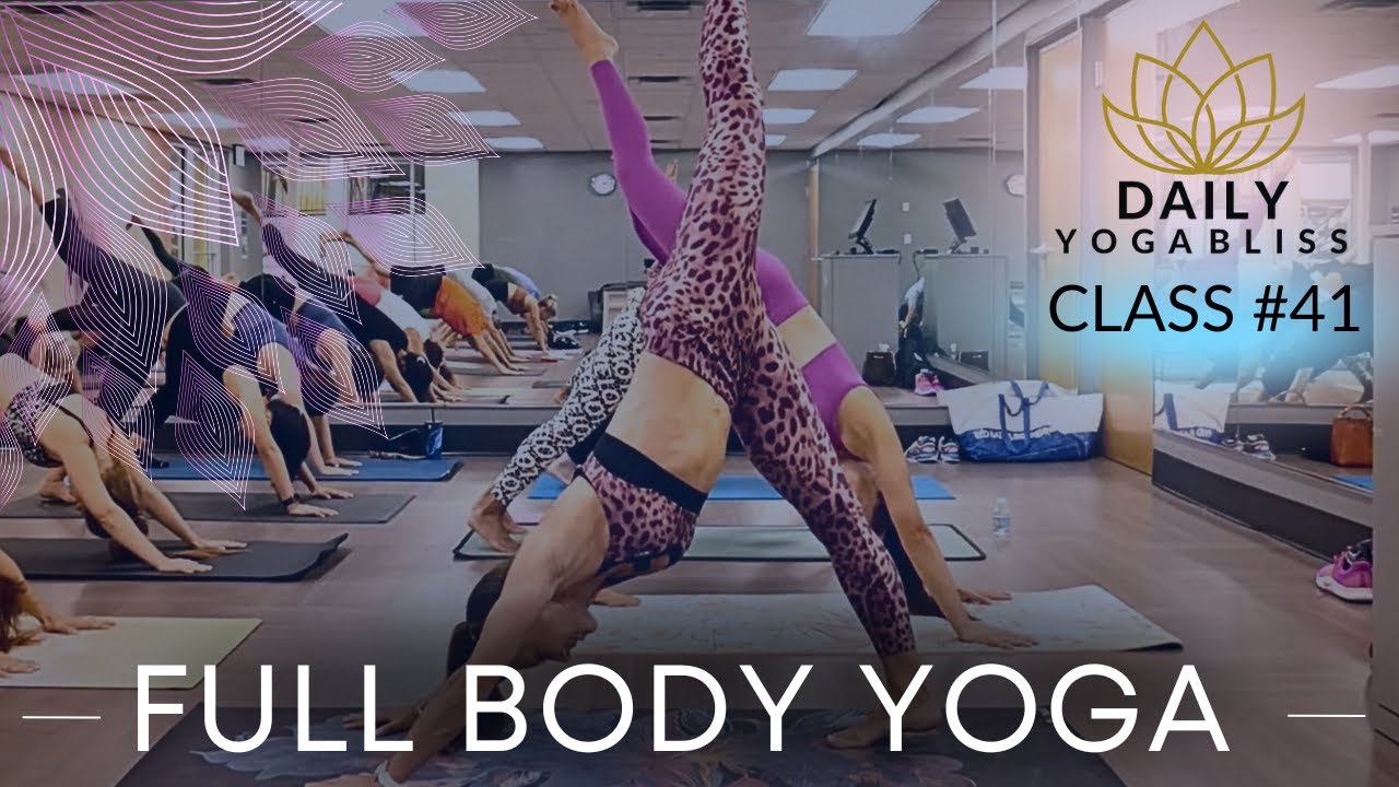60-MIN POWER YOGA WORKOUT + ABS (weight loss, flexibility, balance) / DailyYogaBliss Flow #41