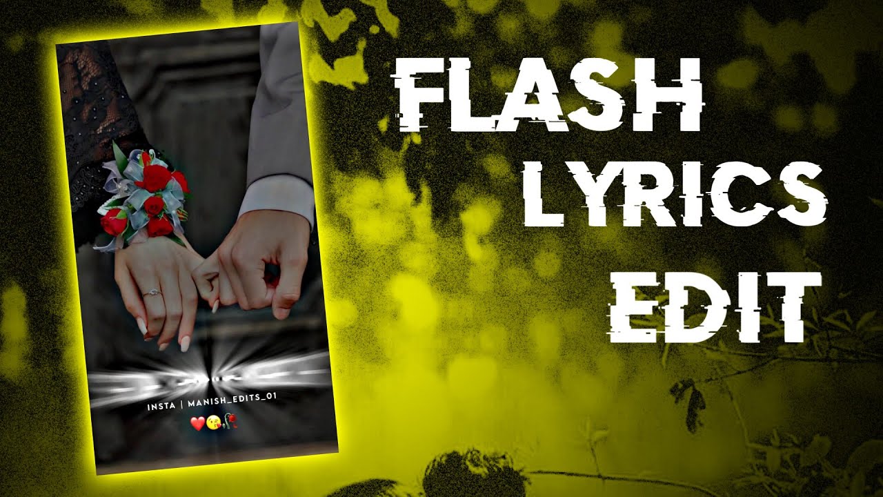 New Flash Lyrics Status Editing | Alight Motion New Lyrics Editing | Technical Manish