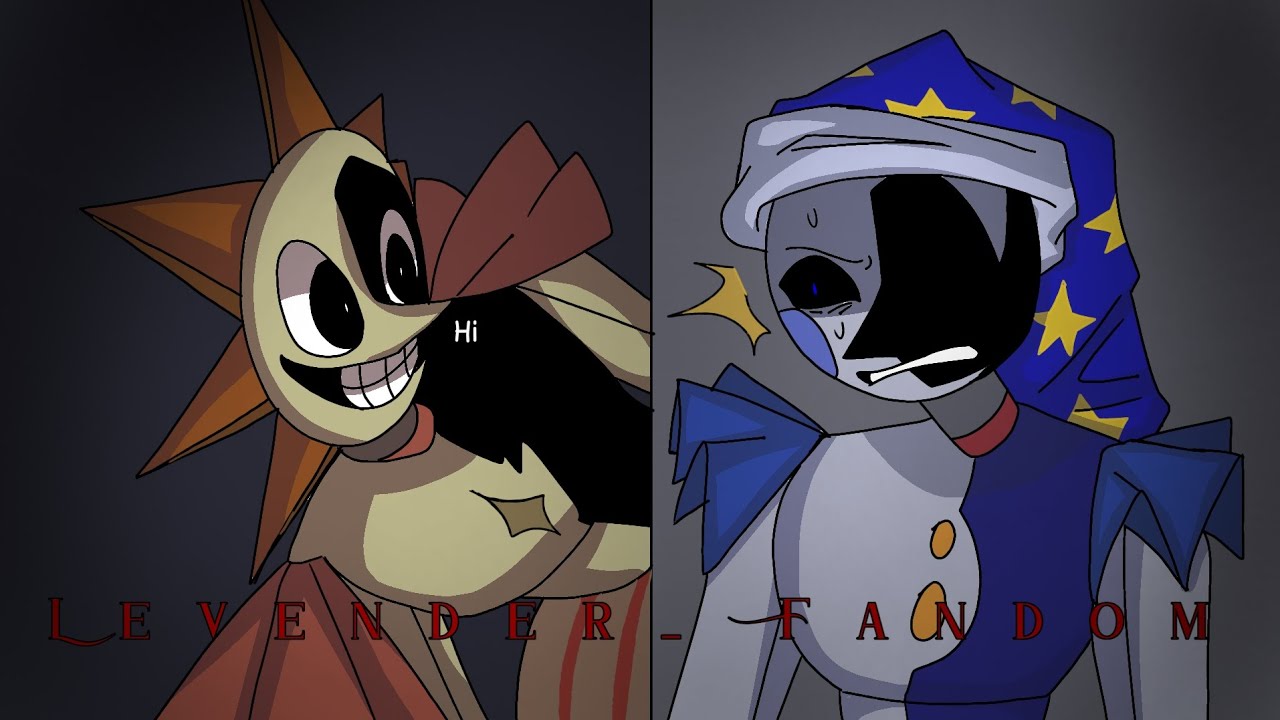 The Horror Dimension... (@SunMoonShow animatic) | Tried to get them to be more creepy but failed |