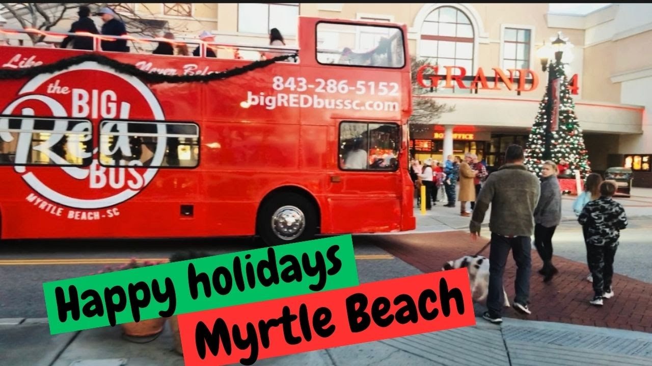 Happy Holidays to Everyone in Myrtle Beach | Relax video | No talking