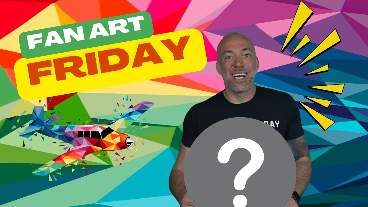 🎨 Fan Art Friday &ndash; Episode 9 ✈️