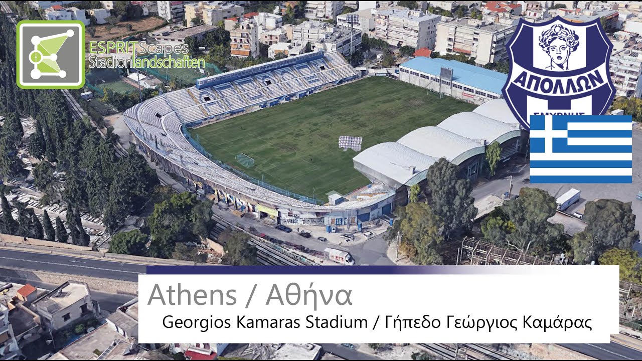 Georgios Kamaras Stadium /Γήπεδο Γεώργιος Καμάρας | Apollon Smyrnis / Απόλλων Σμύρνης | Google Earth