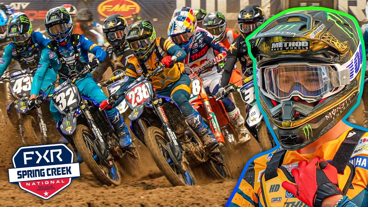 First Time Racing At Spring Creek MX!