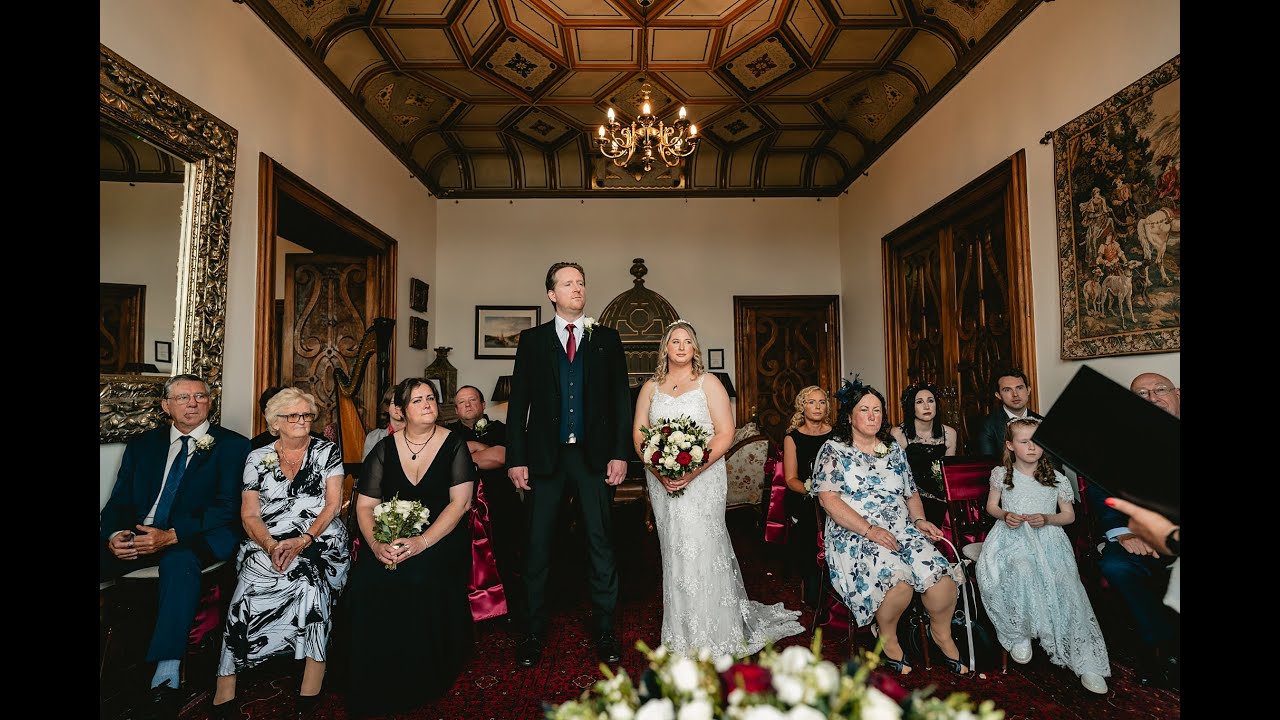 Heather and Mark's wedding at Chateau Rhianfa