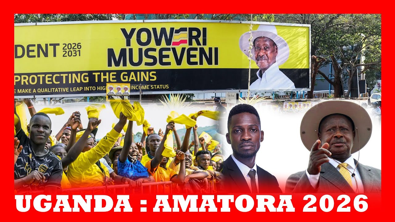 UGANDA : AMATORA 2026  BYAKOMEYE|PEREZIDA MUSEVENI NA BOBI WINE BAHANGANIYE NINDE URATSINDA UBU ?