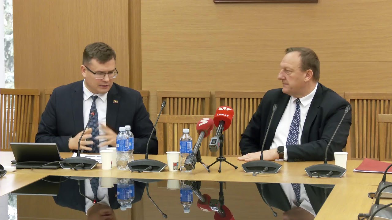 2025-10-30 TS-LKD frakcijos posėdis su vidaus reikalų ministru V. Kondratovič