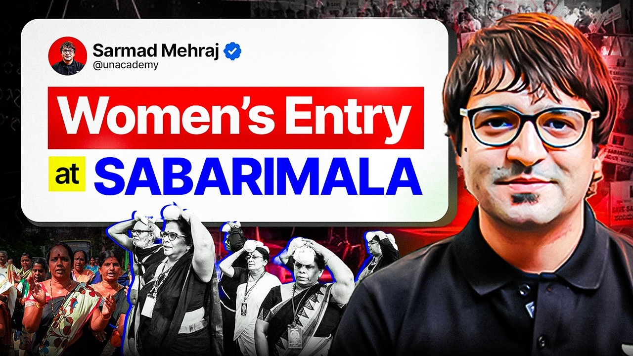 Sabarimala Case: 9-Judge Constitution Bench Review | Shirur Mutt Judgment | Sarmad Mehraj | IAS