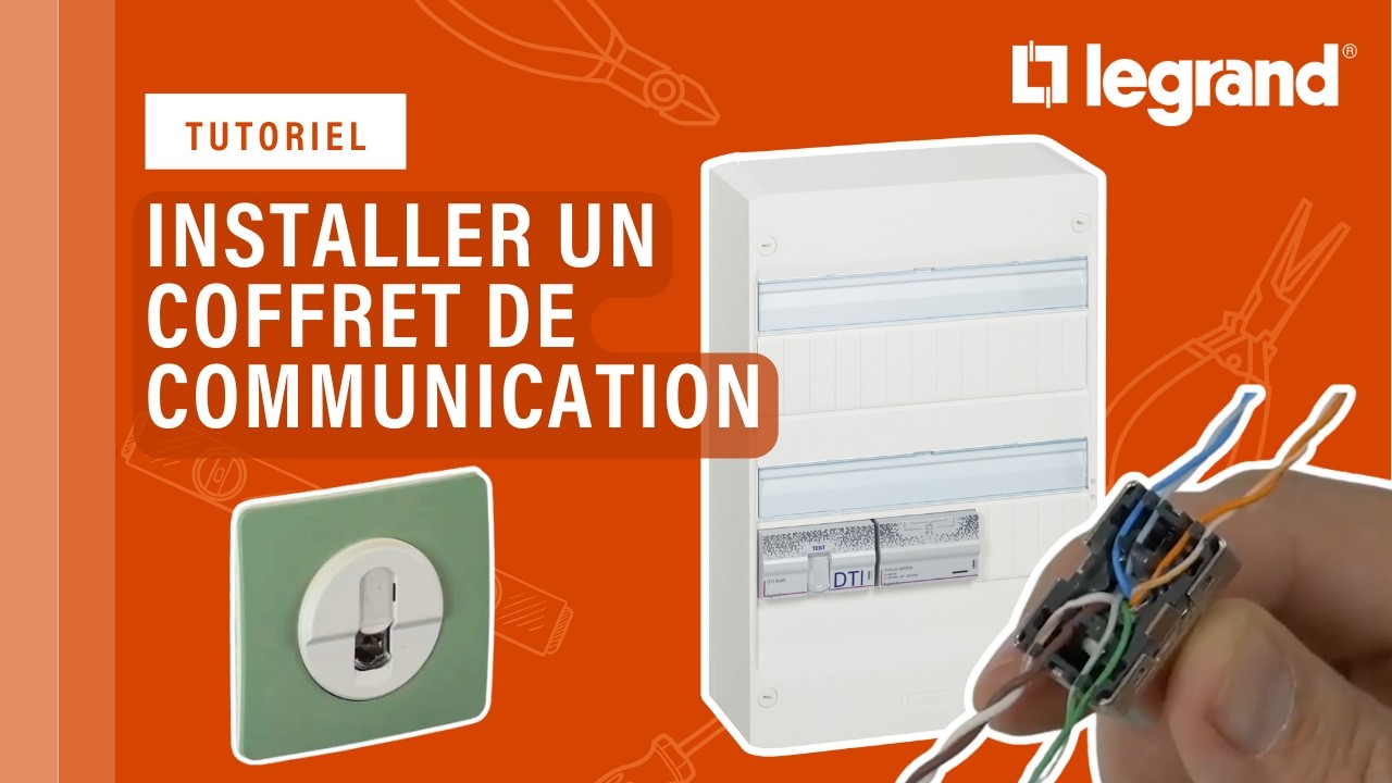 Comment installer un coffret de communication multimédia Legrand ?