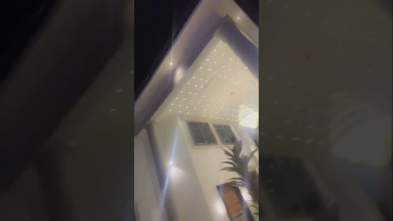 Luchy Donald's at Jackie Appiah's mansion 