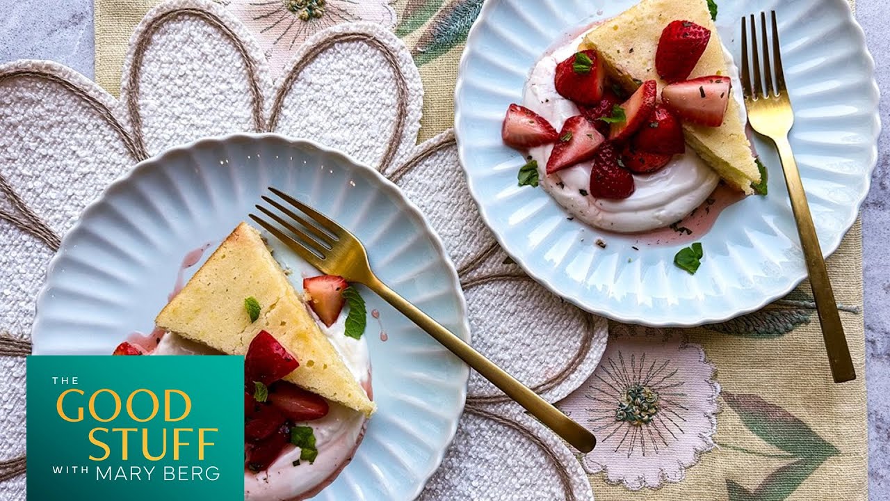 Super Moist Lemon Cake Recipe | The Good Stuff with Mary Berg